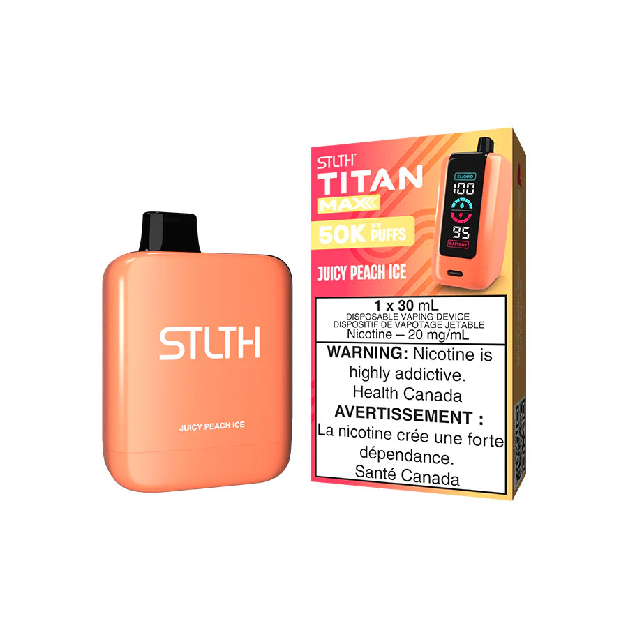 STLTH Titan Max 50k - Juicy Peach Ice