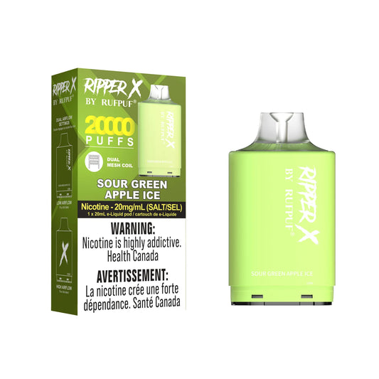 Ripper X 20k - Sour Green Apple Ice