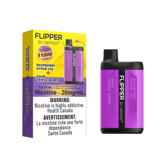 Flipper - Sour Triple Berry - Raspberry Hyper Ice