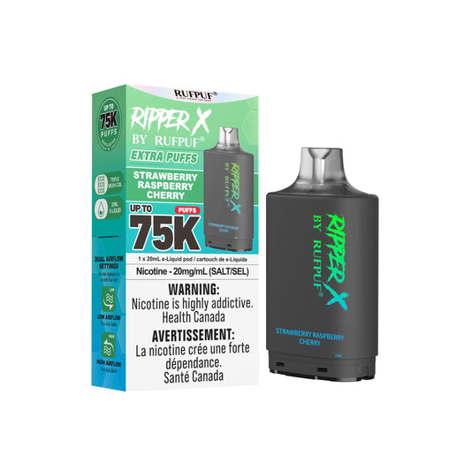 Ripper X 75K - Strawberry Raspberry Cherry