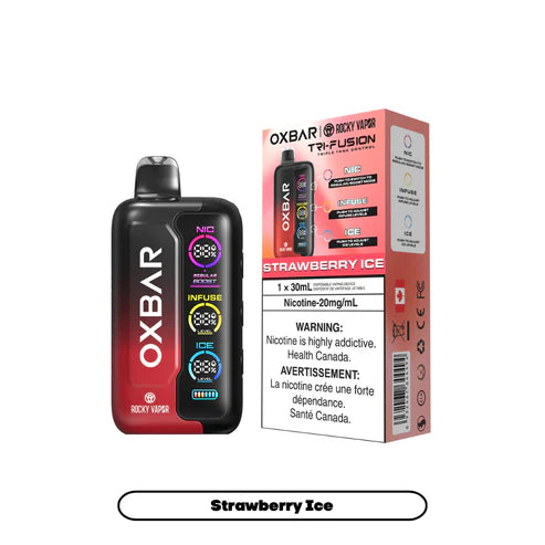 Oxbar Tri Fusion - Strawberry Ice