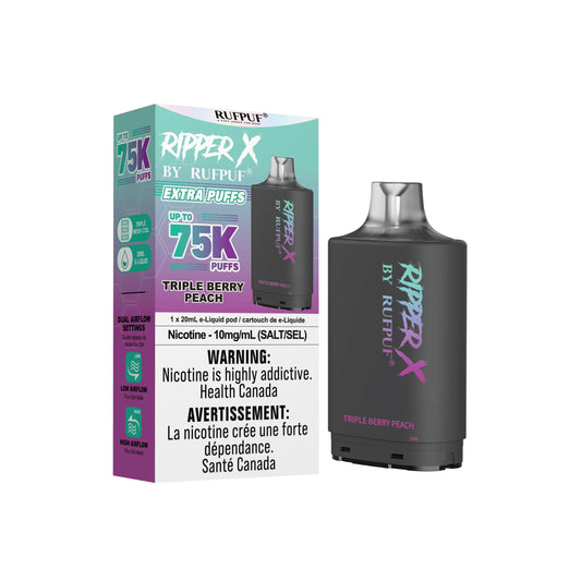 Ripper X 75K - Tripple Berry Peach (10mg)