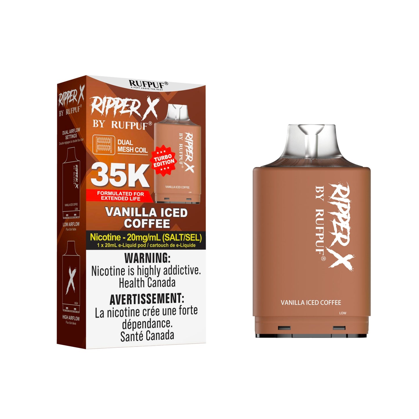 Ripper X 35K - Vanilla Iced Coffee