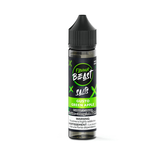 Flavour Beast Salt 60ml - Gusto Green Apple