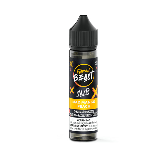 Flavour Beast Salt 60ml - Mad Mango Peach