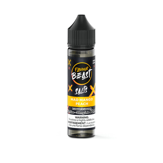 Flavour Beast Salt 60ml - Mad Mango Peach