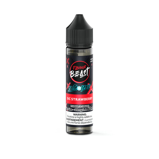 Flavour Beast Salt 60ml - Sic Strawberry