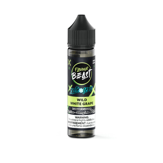 Flavour Beast Salt 60ml - Wild White Grape Iced