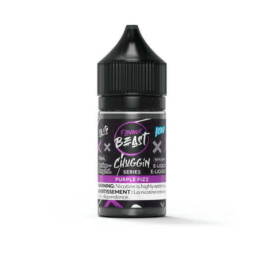 Flavour Beast Chuggin Salt 30mL - Purple Fizz
