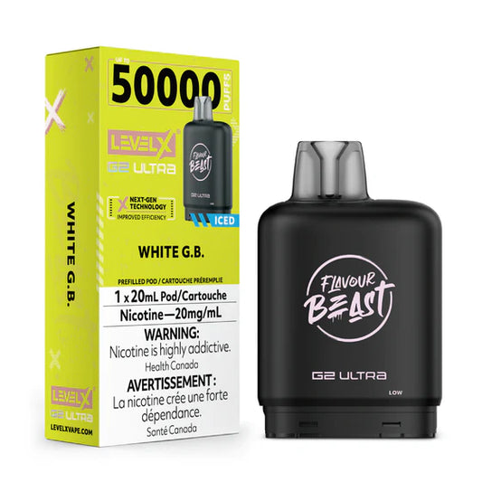 Level X Ultra 50k - White G.B. Iced