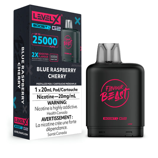 Level X Boost 25k - Blue Raspberry Cherry