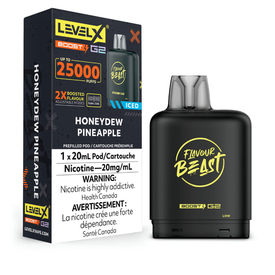 Level X Boost 25k - Honeydew Pineapple