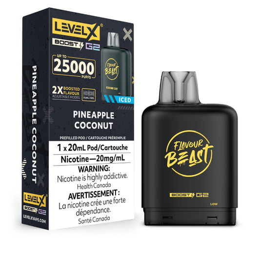 Level X Boost 25k - Pineapple Coconut