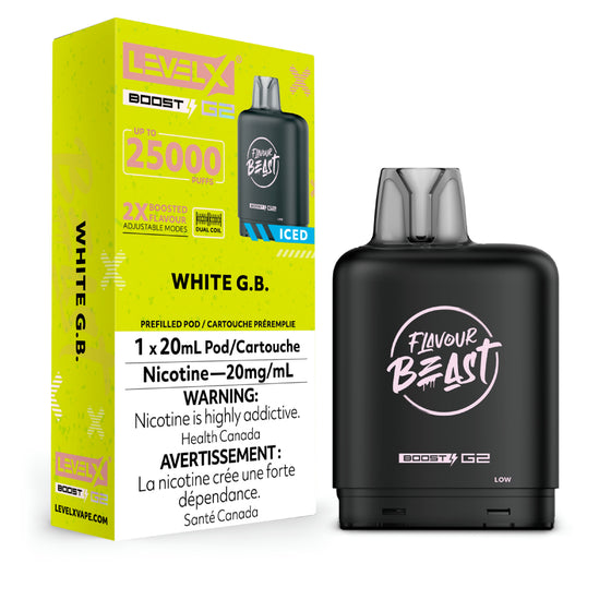 Level X Boost 25k - White G.B.