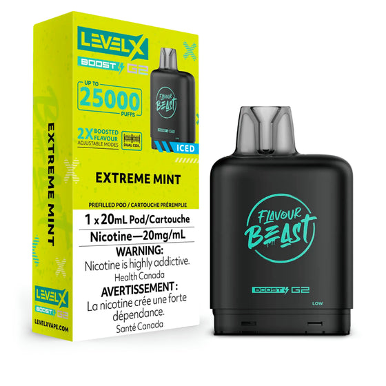 Level X Boost 25k - Extreme Mint Iced