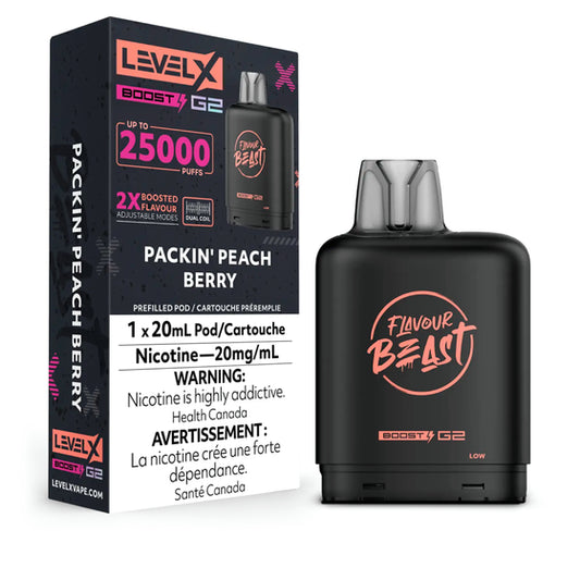 Level X Boost 25k - Packin' Peach Berry