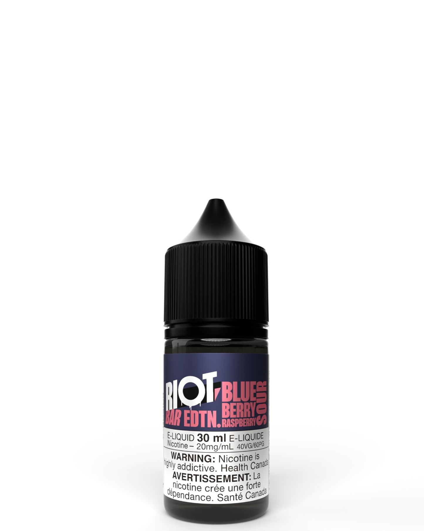 Riot Bar Salt - Blueberry Sour Raspberry 30ml