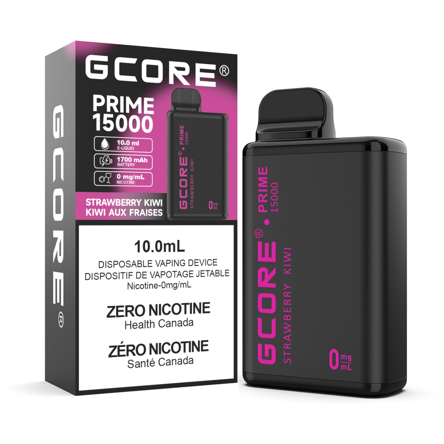 Gcore Prime 15K 0mg - Strawberry Kiwi