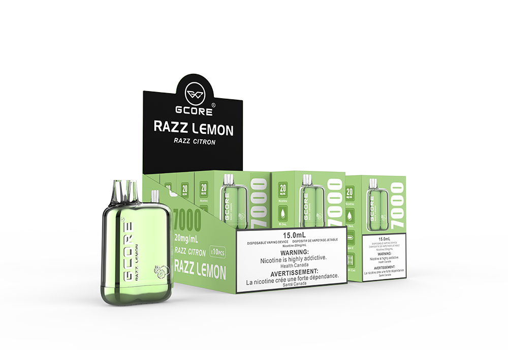 Gcore 7000 Box - Razz Lemon Grape