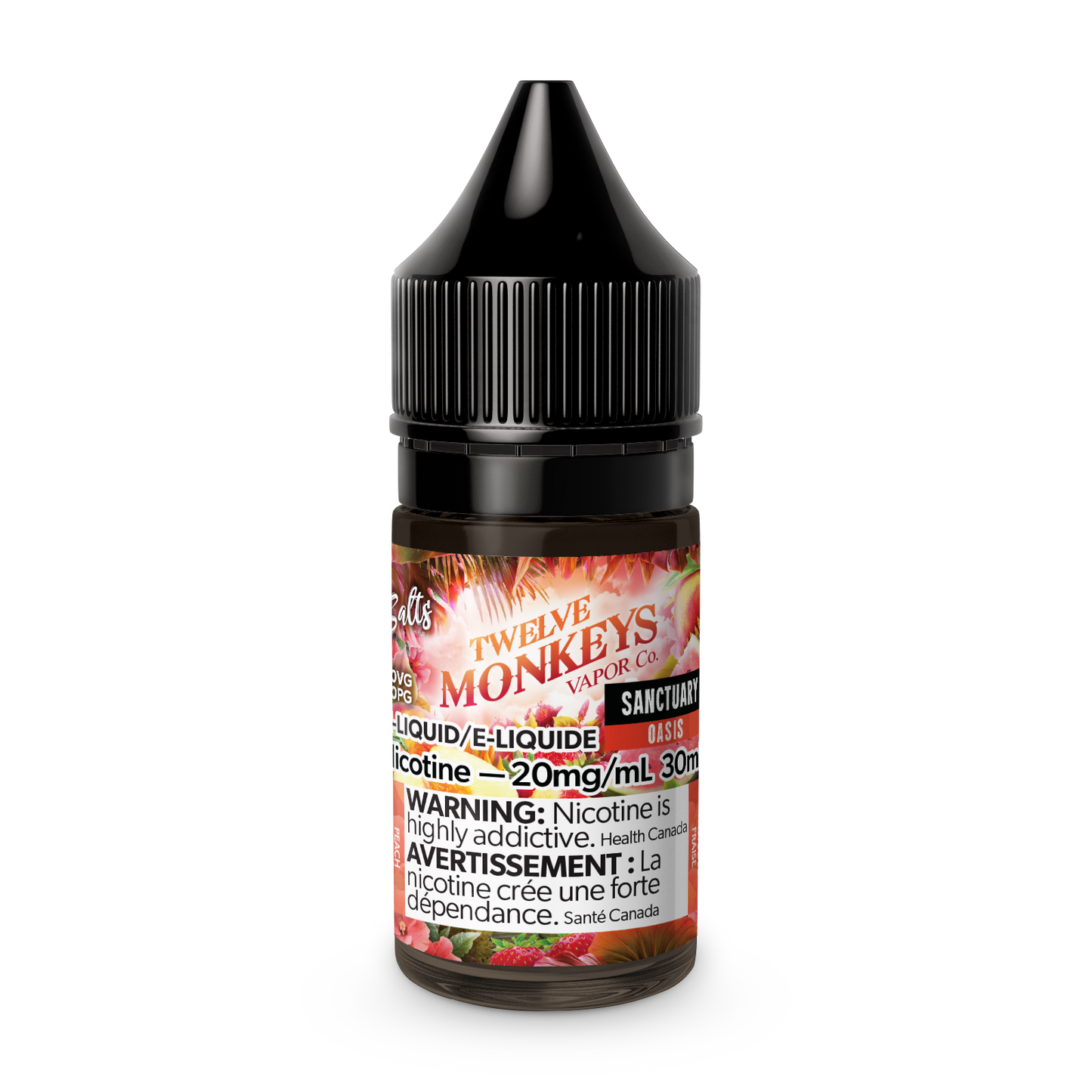 Twelve Monkeys Salts - Sanctuary 30mL