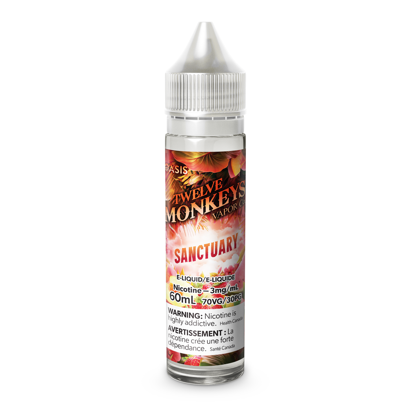 Twelve Monkeys - Sanctuary 60mL