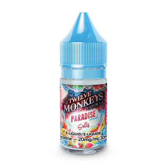 Twelve Monkeys Iced Salts - Paradise 30mL