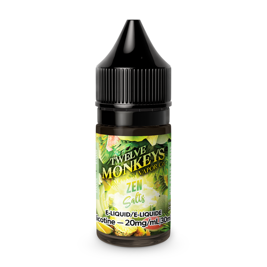 Twelve Monkeys Salts - Zen  30mL