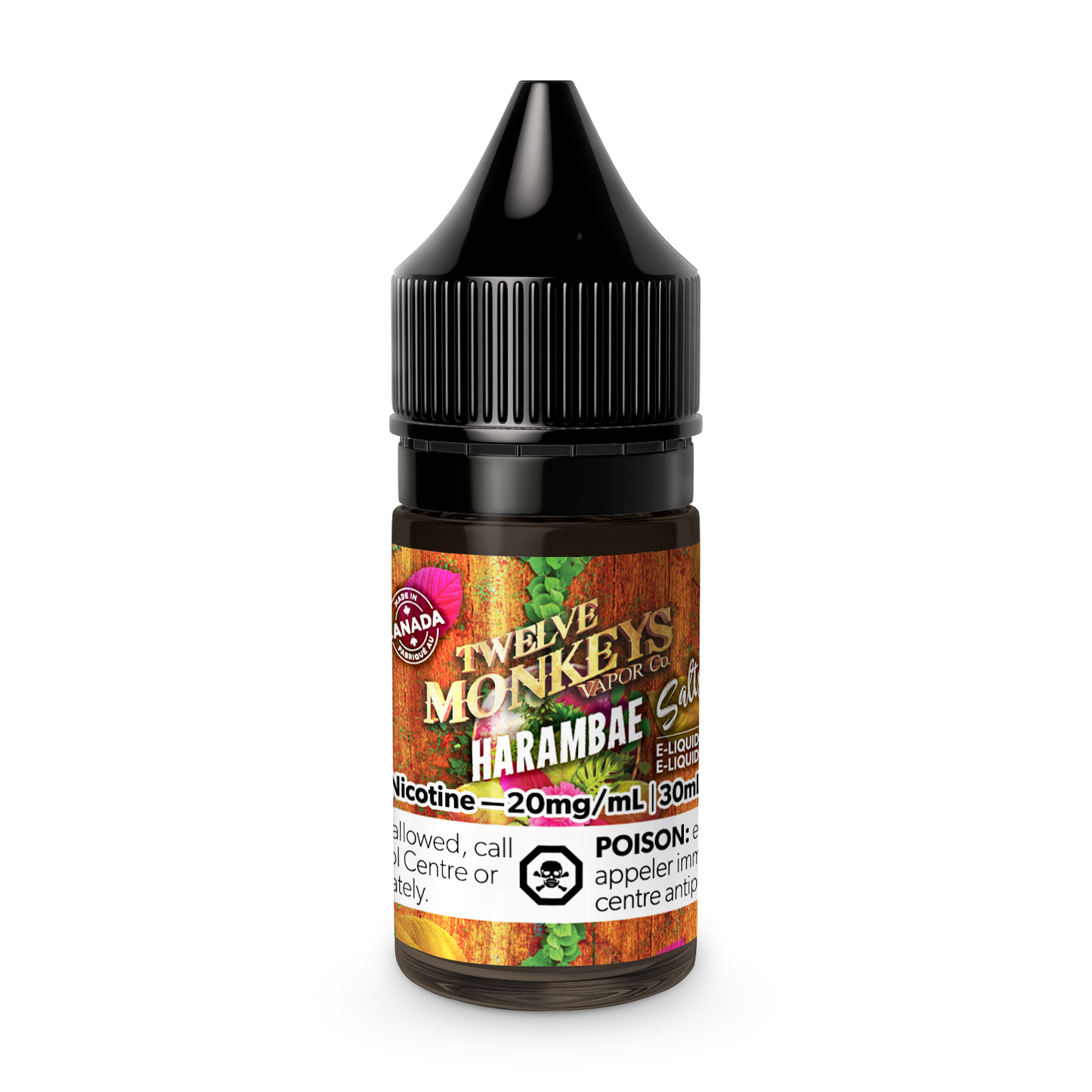 Twelve Monkeys Salts - Harambae 30mL