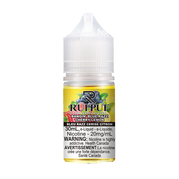 Ruf Puf Salt - Bangin' Blue Razz Cherry Lemon 30ml