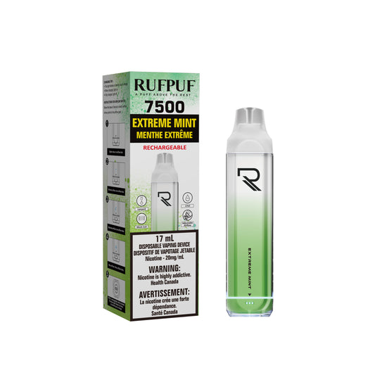 RufPuf 7500 Disposable - Extreme Mint