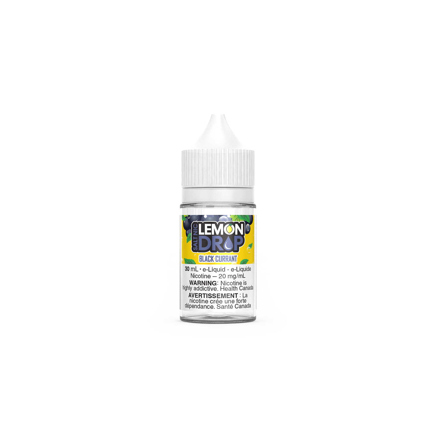 Lemon Drop Salt -  Black Currant 30mL