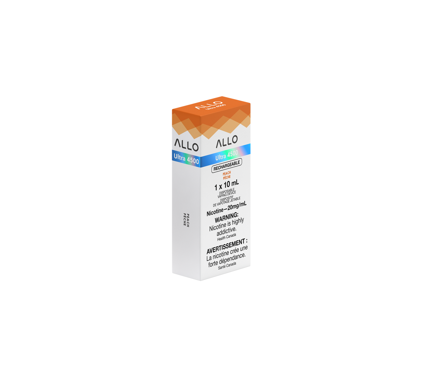 Allo Ultra 4500 Disposable - Peach (DISCONTINUED)