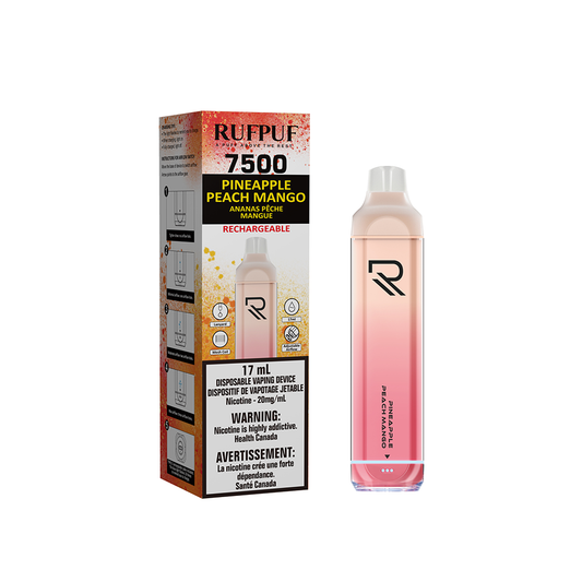 RufPuf 7500 Disposable - Pineapple Peach Mango (Discontinued)