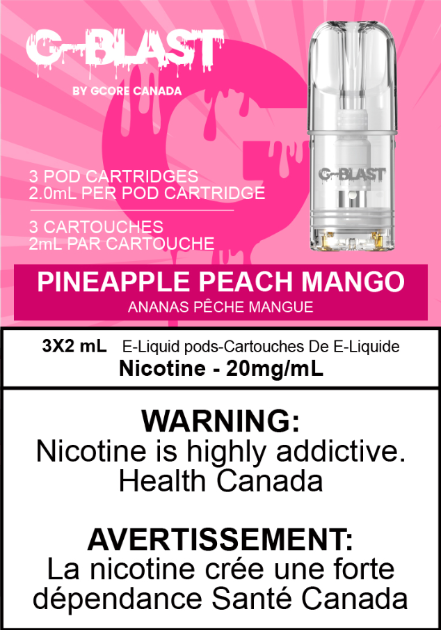 G Blast Pods - Pineapple Peach Mango