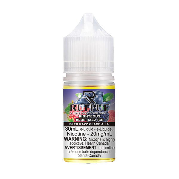 Ruf Puf Salt - Righteous Blue Razz Ice 30ml