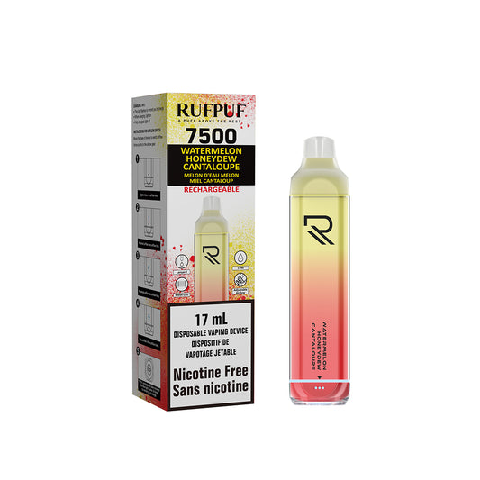 RufPuf 7500 Disposable - Watermelon Honeydew Cantaloupe 0 NIC