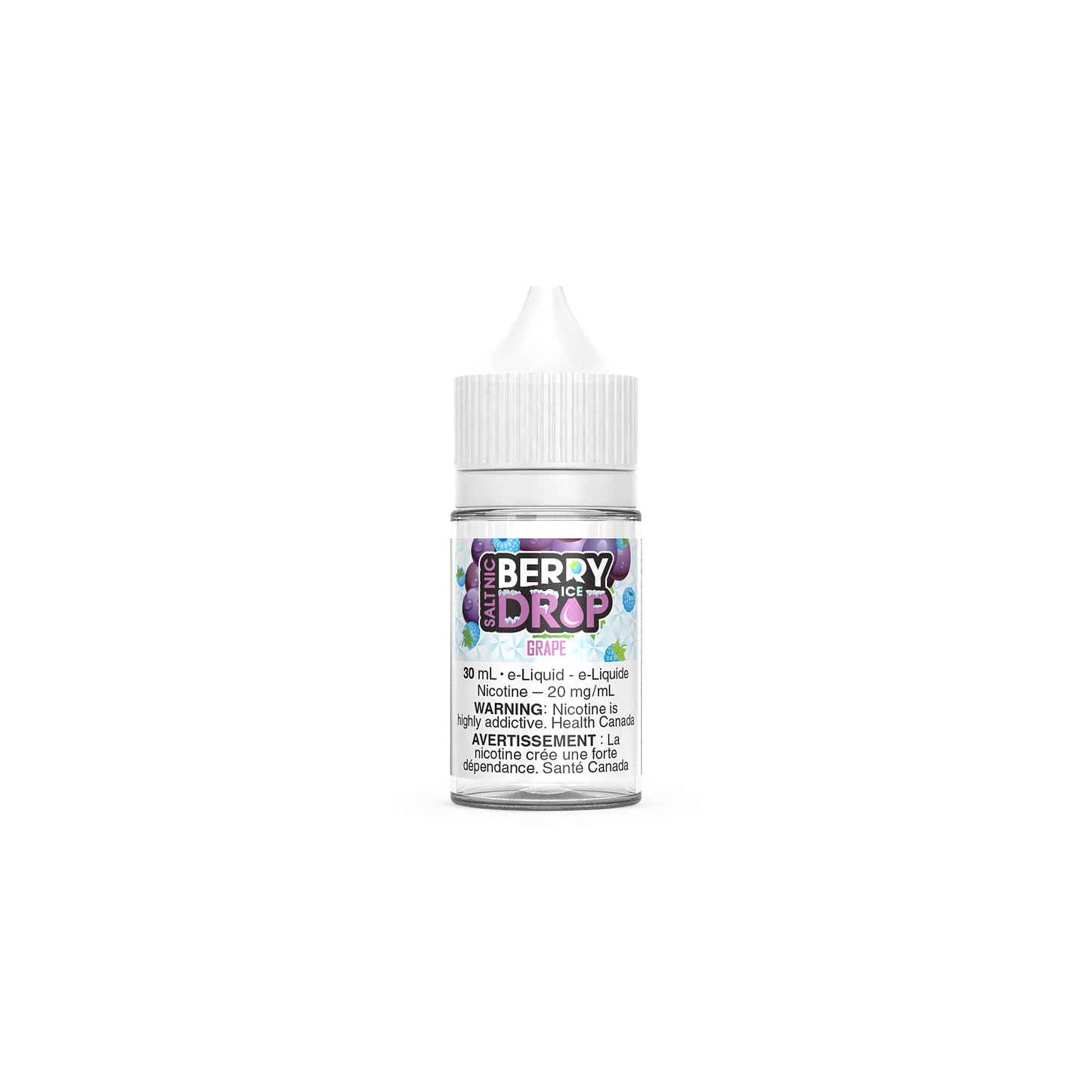 Berry Drop Ice Salt - Grape 30mL