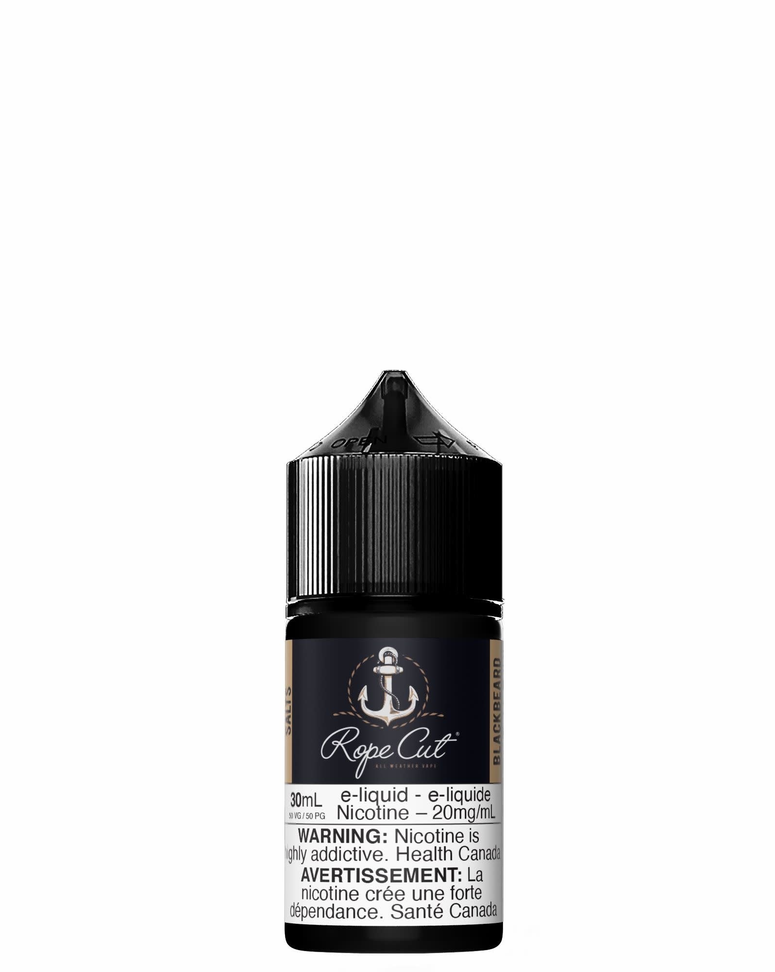 Rope Cut Salt - BlackBeard 30mL – Premium Vape