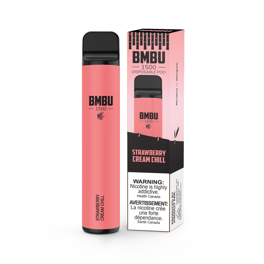 BMBU 1500 Disposable - Strawberry Cream Chill