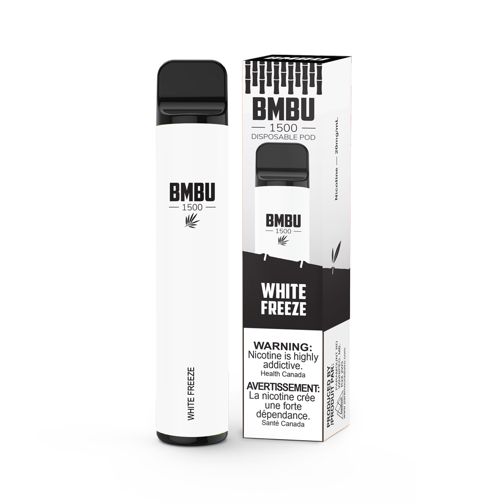 BMBU 1500 Disposable - White Freeze