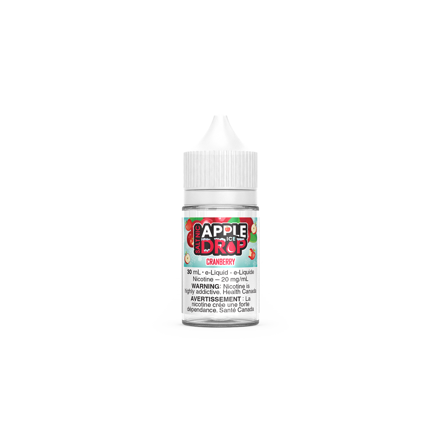 Apple Drop Ice Salt - Cranberry 30mL