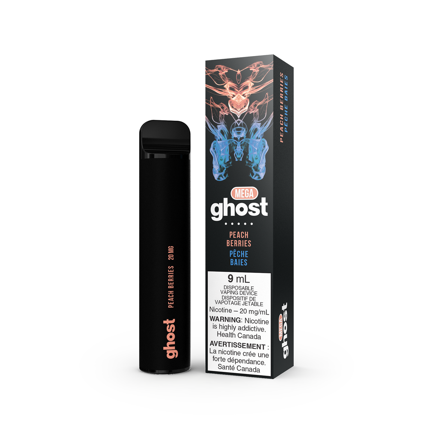 Ghost Mega Disposable - Peach Berries