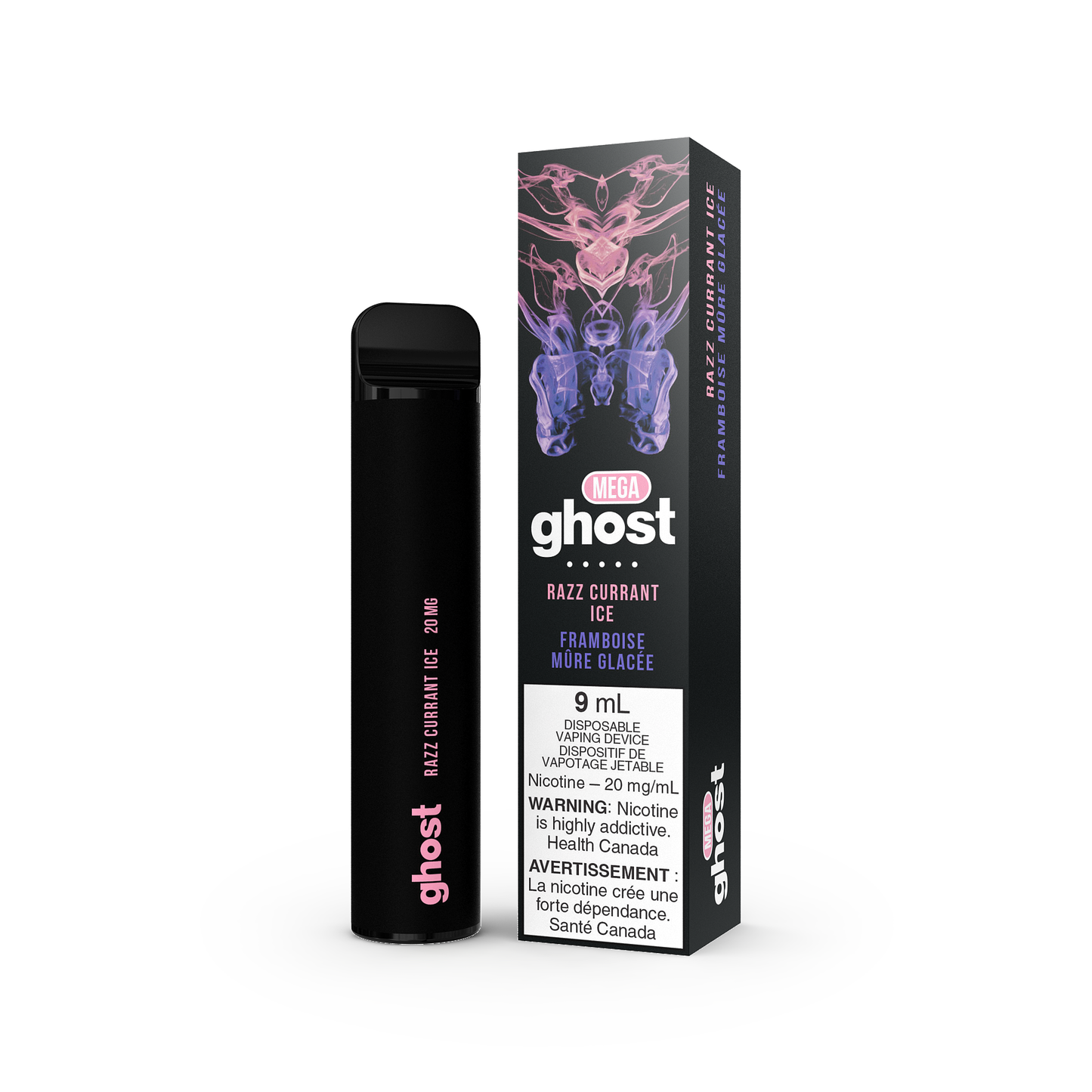 Ghost Mega Disposable - Razz Currant Ice