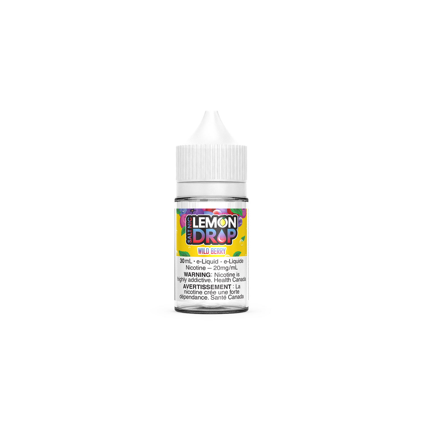 Lemon Drop Salt - Wild Berry 30mL