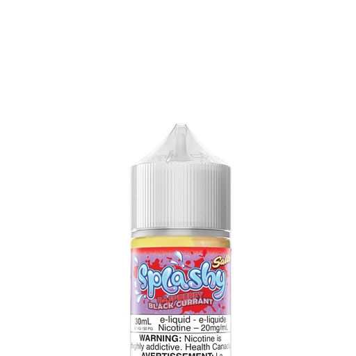 Splashy Salt - Raspberry Blackcurrant 30ml