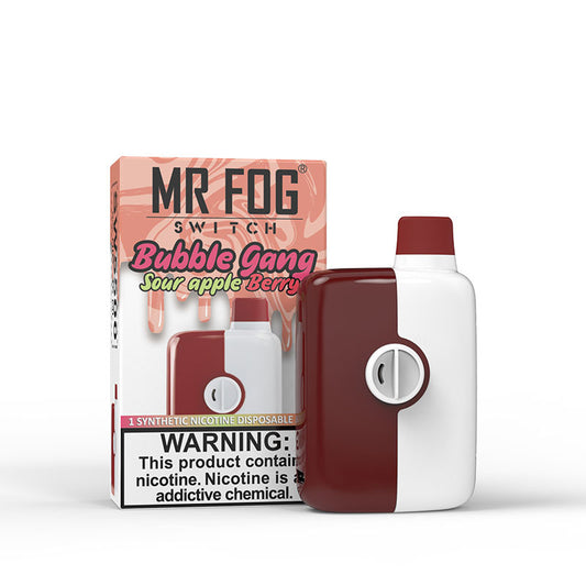 Mr Fog Switch 5500 - Bubble Gang Sour Apple Berry