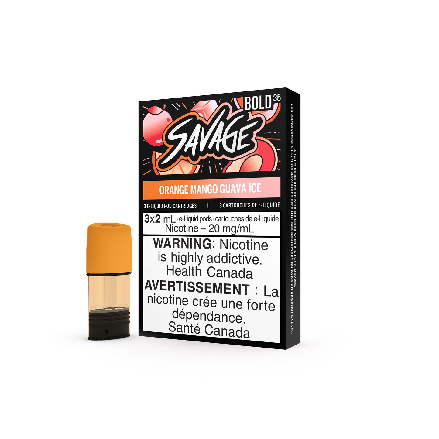 STLTH Savage - Orange Mango Guava Ice