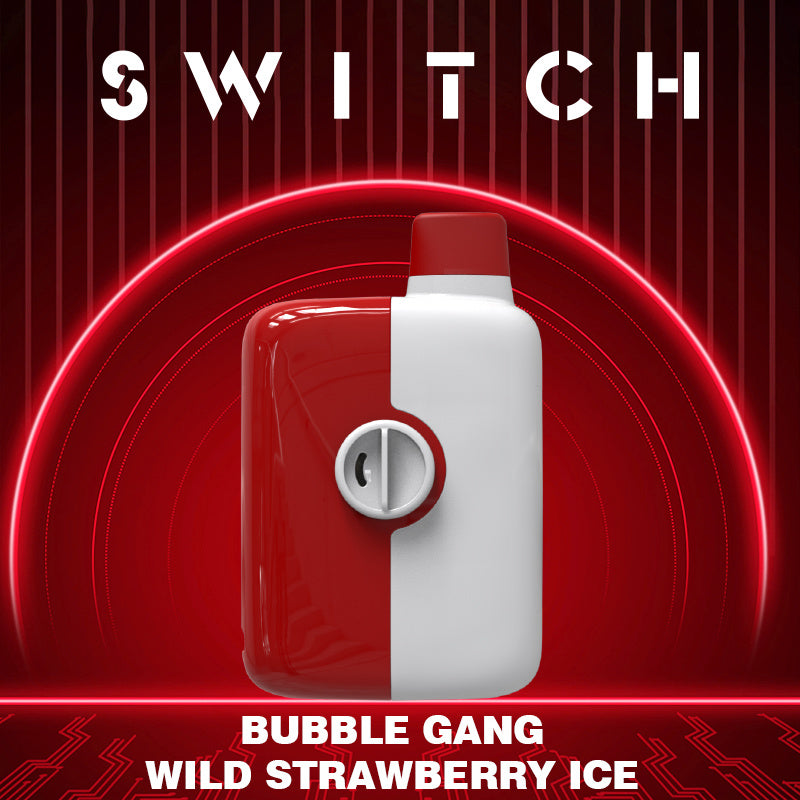 Mr Fog Switch 5500 - Bubble Gang Wild Strawberry Ice