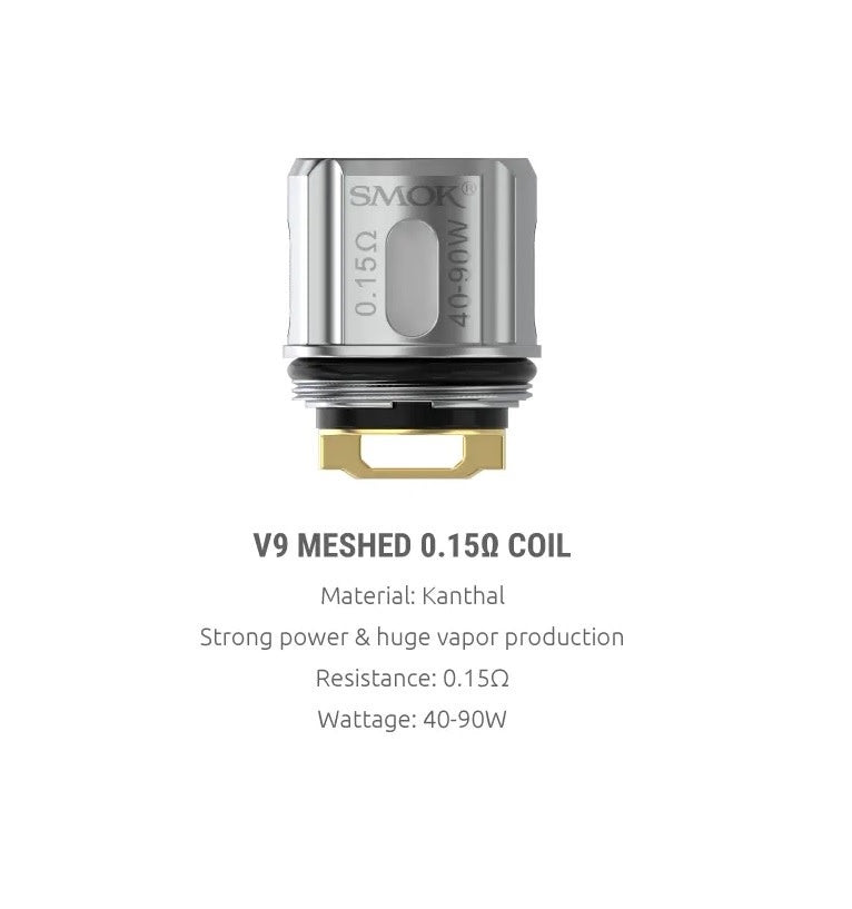 Smok TFV 9 Coils 5 Pack