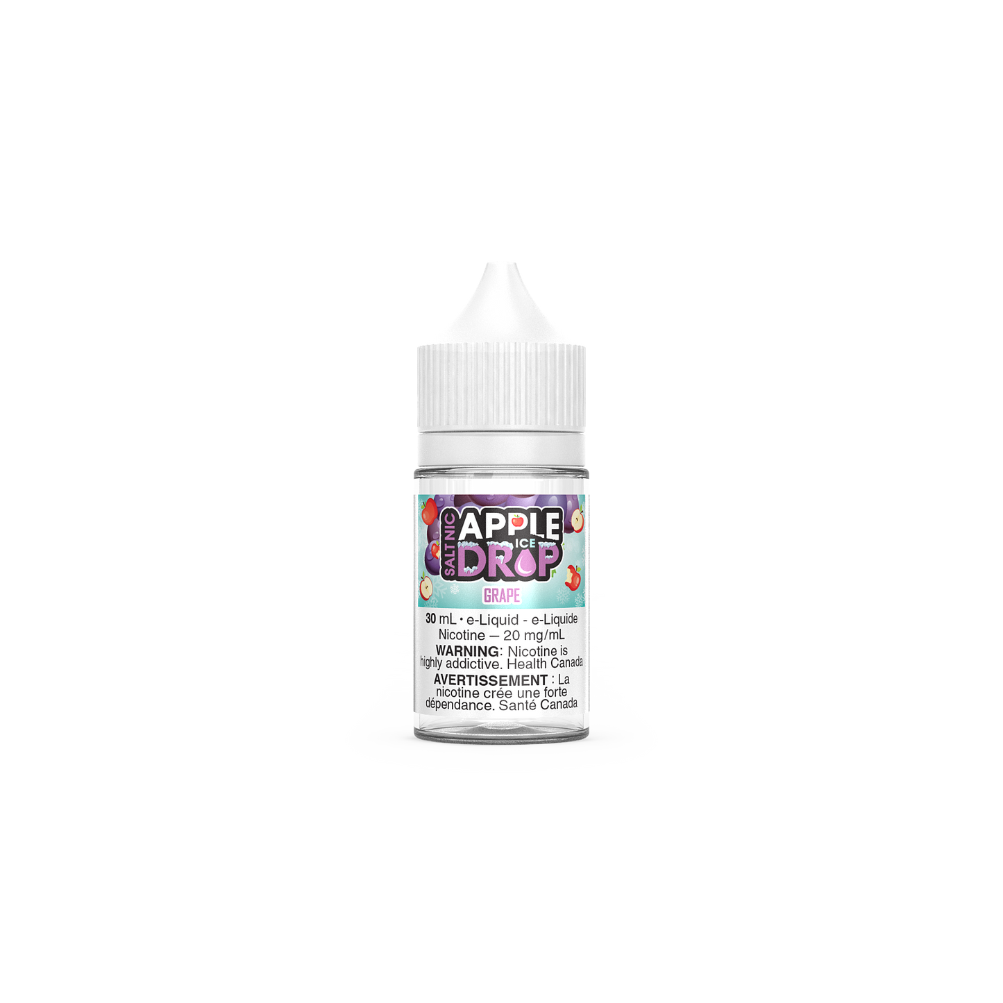 Apple Drop Ice Salt - Grape 30mL